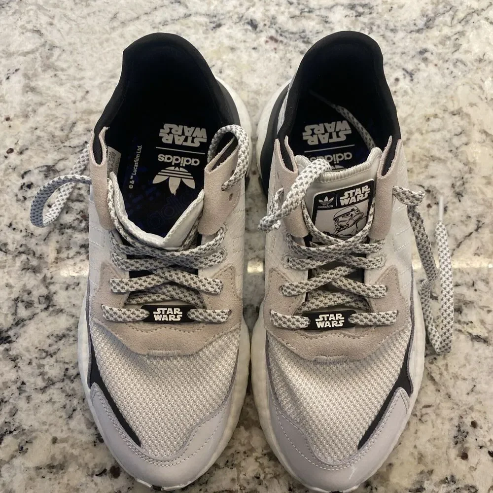 Adidas  Star Wars Nite Jogger - Stormtrooper Us 6‎